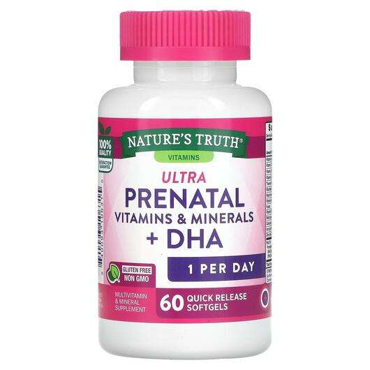 Основное фото товара Мультивитамины для беременных, Ultra Prenatal Vitamins & M...
