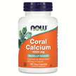 Фото товару Now, Coral Calcium 1000 mg, Кораловий Кальцій 1000 мг, 100 капсул