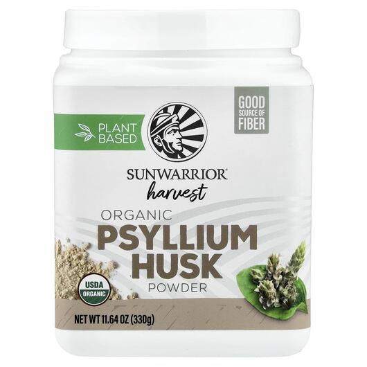 Основное фото товара Sunwarrior, Псиллиум, Harvest Organic Psyllium Husk Powder, 330 г