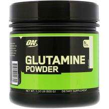 Optimum Nutrition, Glutamine Powder Unflavored, Спортивне харч...