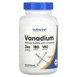 Фото товару Nutricost, Vanadium 2 mg, Ванаділ сульфат, 180 капсул