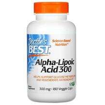 Doctor's Best, Альфа-липоевая кислота 300 мг, Alpha-Lipoic Aci...