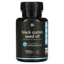 Sports Research, Black Cumin Seed Oil 500 mg, Куркумін, 60 капсул