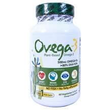 Ovega-3, Ovega 3 Omega 3s DHA EPA 500 mg, Жирні кислоти Омега ...