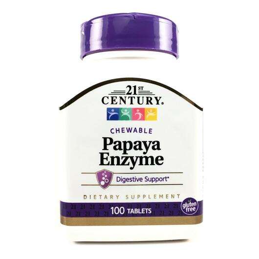 Papaya Enzyme, Фермент Папайї, 100 таблеток