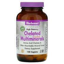 Bluebonnet, Chelated Multiminerals Iron Free, 120 Caplets