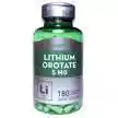 Lithium Orotate 5 mg, Літій Оротат 5 мг, 180 капсул