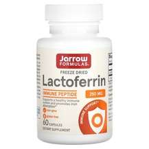 Фото товара Лактоферин 250 мг Lactoferrin Jarrow Formulas 60 капсул