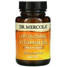 Liposomal Vitamin D3 1000 IU, Ліпосомальний Вітамін D3, 30 капсул