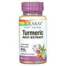 Solaray, Корень куркумы 300 мг, Turmeric Root Extract 300 mg, ...