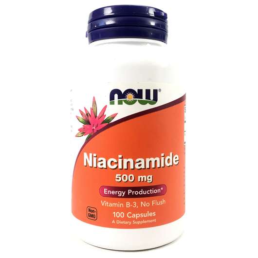 Niacinamide 500 mg, Ніацинамід 500 мг, 100 капсул