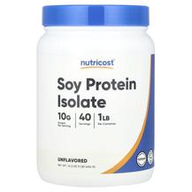 Soy Protein Isolate Unflavored Протеин Nutricost