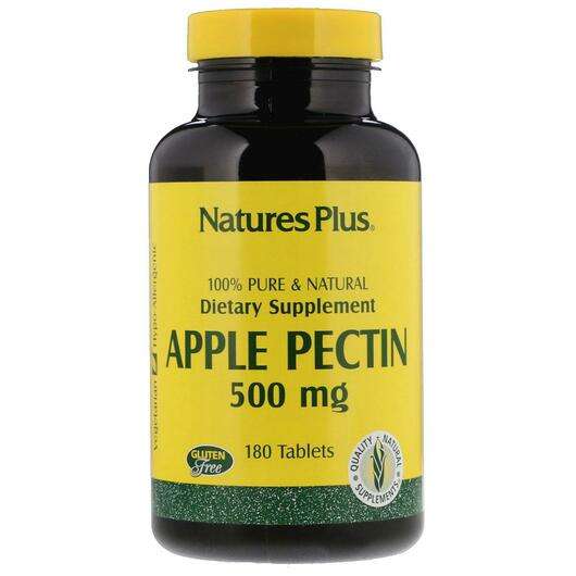 Apple Pectin 500 mg 180, Яблучний пектин 500 мг, 180 таблеток
