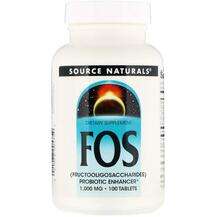 FOS Fructooligosaccharides 1000 mg 100, FOS Фруктоолігосахарід...