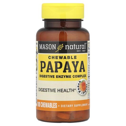 Основное фото товара Ферменты Папайи, Papaya Digestive Enzyme Complex, 100 таблеток