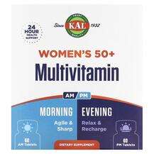 KAL, Women's 50+ Multivitamin Morning & Evening 2 Pack, 60...