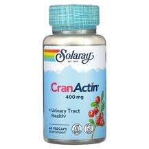 Solaray, CranActin 400 mg, NAC N-Ацетил-L-Цистеїн, 60 капсул