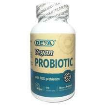 Deva, Premium Vegan Probiotic with FOS, Веганський Пробіотик, ...