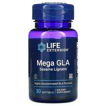 Life Extension, Mega GLA с лигнанами кунжута, Mega GLA with Se...