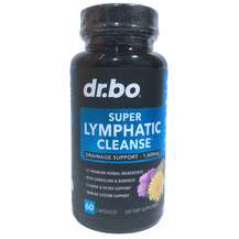 Dr. Bo, Очистка Лимфы, Super Lymphatic Cleanse, 60 капсул