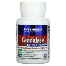 Enzymedica, Candidase Extra Strength, Кандідаза, 42 капсули