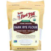 Bob's Red Mill, Organic Dark Rye Flour Whole Grain, Зернові ку...