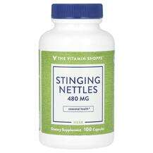 The Vitamin Shoppe, Stinging Nettles 480 mg, Кропива, 100 капсул