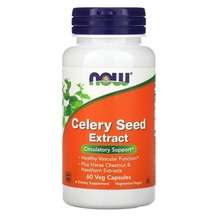 Celery Seed Extract, Екстракт насіння селери, 60 капсул