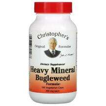 Зюзник, Heavy Mineral Bugleweed Formula 400 mg, 100 капсул