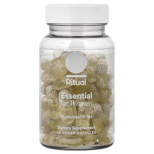 Основное фото товара Essential for Women Multivitamin 18+, Витамины для женщин, 60 кап