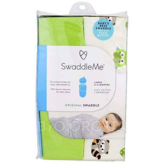 Swaddle Me Original Swaddle Large 46 Months Woodland Friends с