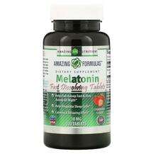 Amazing Nutrition, Melatonin Strawberry 10 mg, Мелатонін, 120 ...