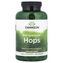 Full Spectrum Hops 620 mg Поддержка стресса Swanson