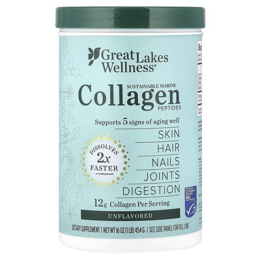 Основное фото товара Sustainable Marine Collagen Peptides Unflavored, Морской коллаген