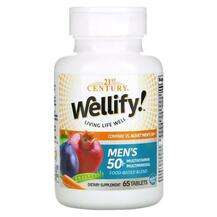 21st Century, Wellify Men's 50+ Multivitamin Multimineral, 65 ...