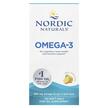 Фото товару Nordic Naturals, Omega-3 Lemon 345 mg, Омега 3, 120 капсул