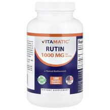 Rutin 1000 mg Рутин Vitamatic 180 капсул