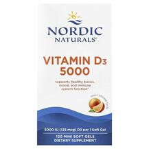 Вітамін D Vitamin D3 5000 Orange 5000 IU Nordic