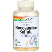 Solaray, Two Daily Glucosamine, Глюкозамін та Хондроітин, 120 ...
