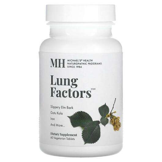 Основне фото товара MH, Lung Factors, Підтримка органів дихання, 60 таблеток