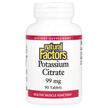 Natural Factors, Калий, Potassium Citrate 99 mg, 90 таблеток