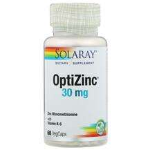 Solaray, OptiZinc 30 mg, 60 VegCaps