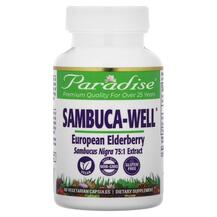 Бузина Sambuca-Well Paradise Herbs 60 капсул Бузина Sambuca-Well Paradise Herbs 60 капсул