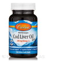 Олія печінки тріски Cod Liver Oil Minis 280 mg