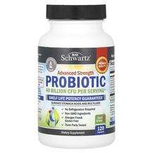 BioSchwartz, Пробиотики, Advanced Strength Probiotic 40 Billio...