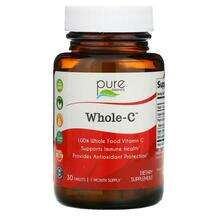 Pure Essence, Витамин C, Whole-C, 30 таблеток