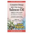 Natural Factors, Масло дикого лосося, Salmon Oil, 180 капсул