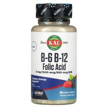 B-6 B-12 Фолієва кислота B-6 B-12 Folic Acid KAL