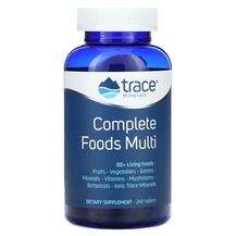 Trace Minerals, Complete Food Multi, 240 Tablets