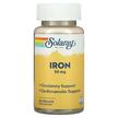 Фото товару Solaray, Iron 50 mg, Залізо 50 мг, 60 капсул